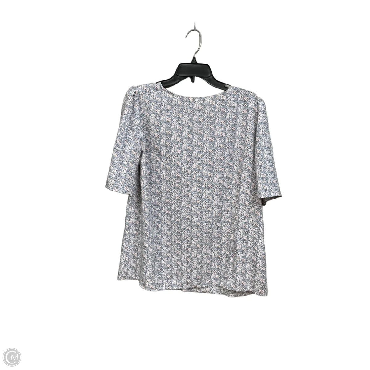 Top Short Sleeve By Clothes Mentor In Floral Print, Size: L