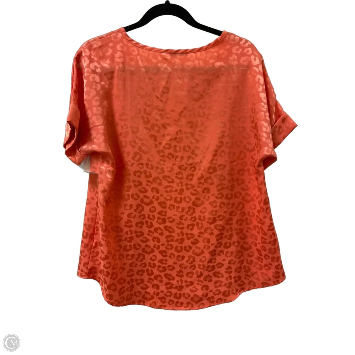 Top Short Sleeve By Jodifl In Orange, Size: S