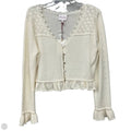 Cardigan By Pink Rose In Cream, Size: L