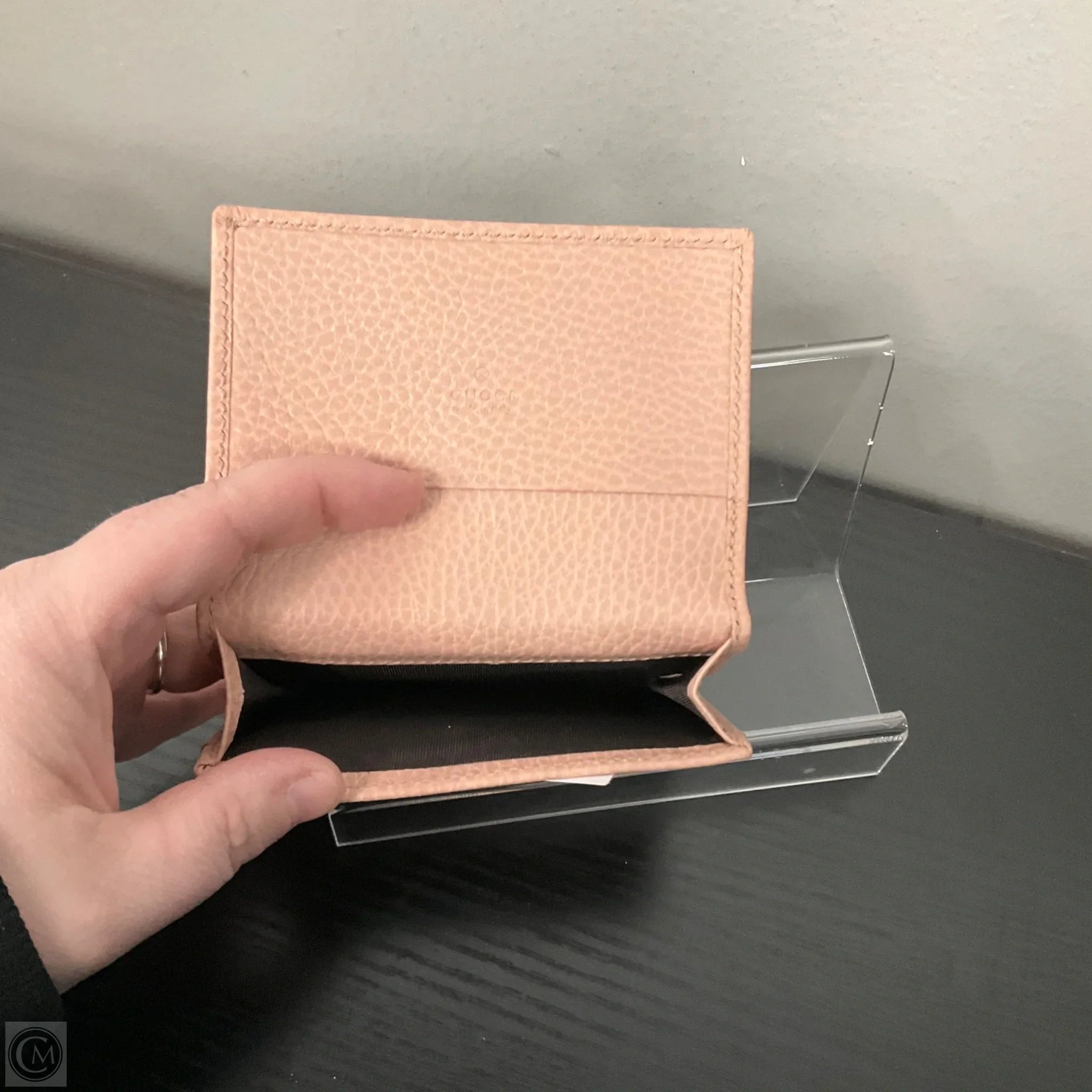 Id/card Holder Luxury Designer By Gucci, Size: Small
