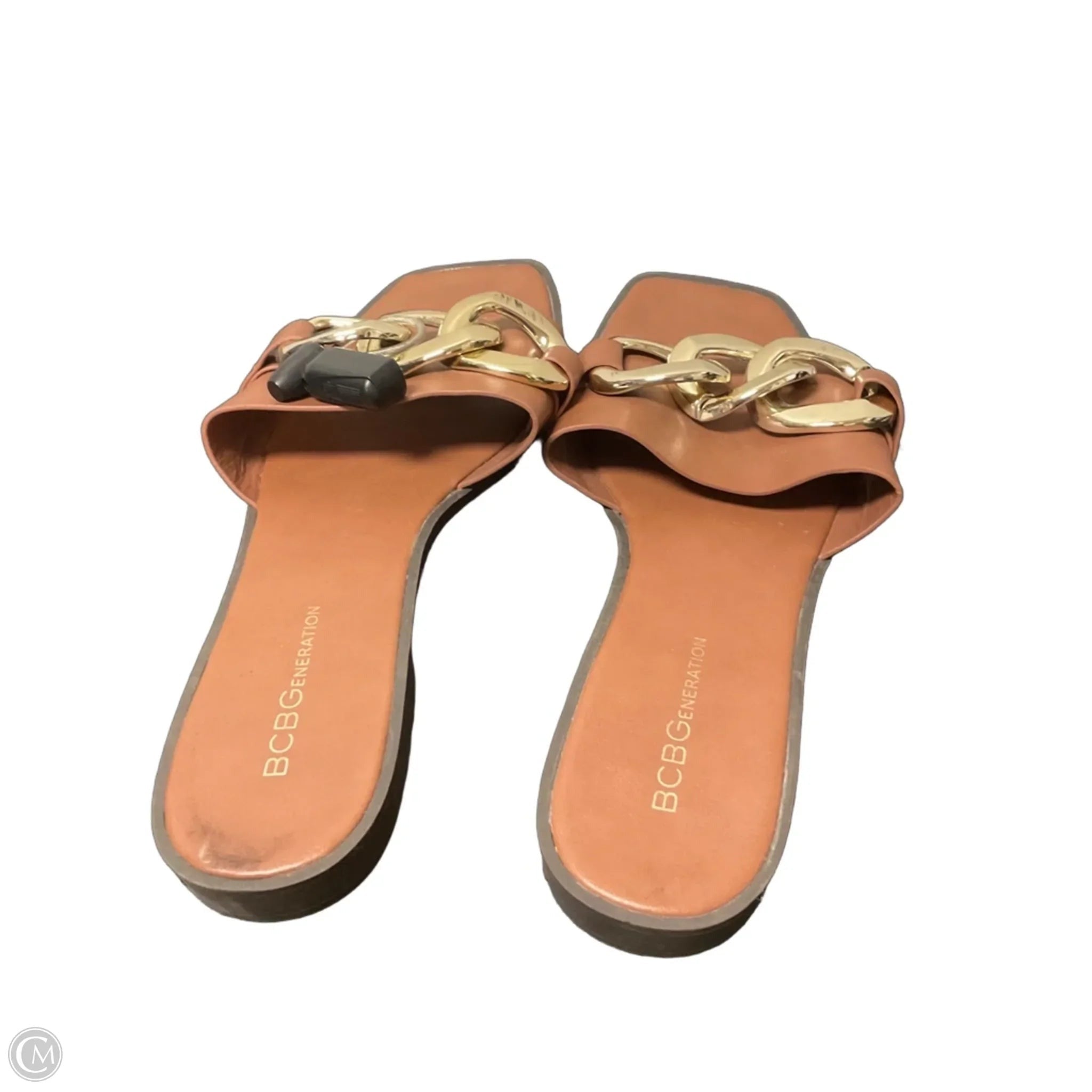 Sandals Flats By Bcbgeneration In Brown, Size: 9.5