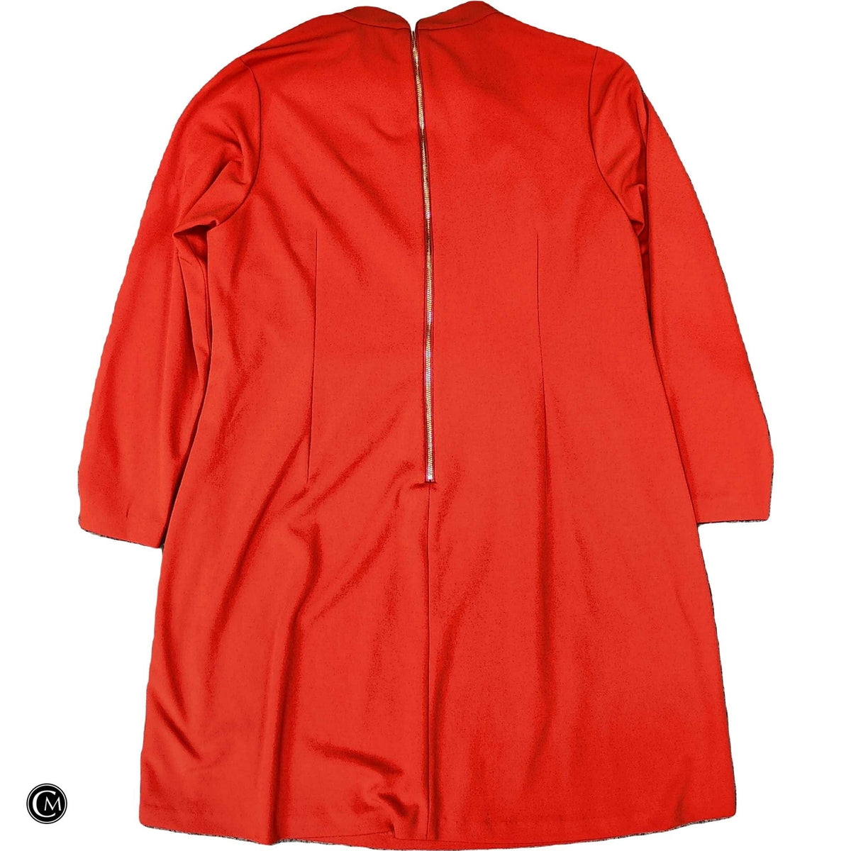 Dress Work By Calvin Klein In Orange, Size: Xl