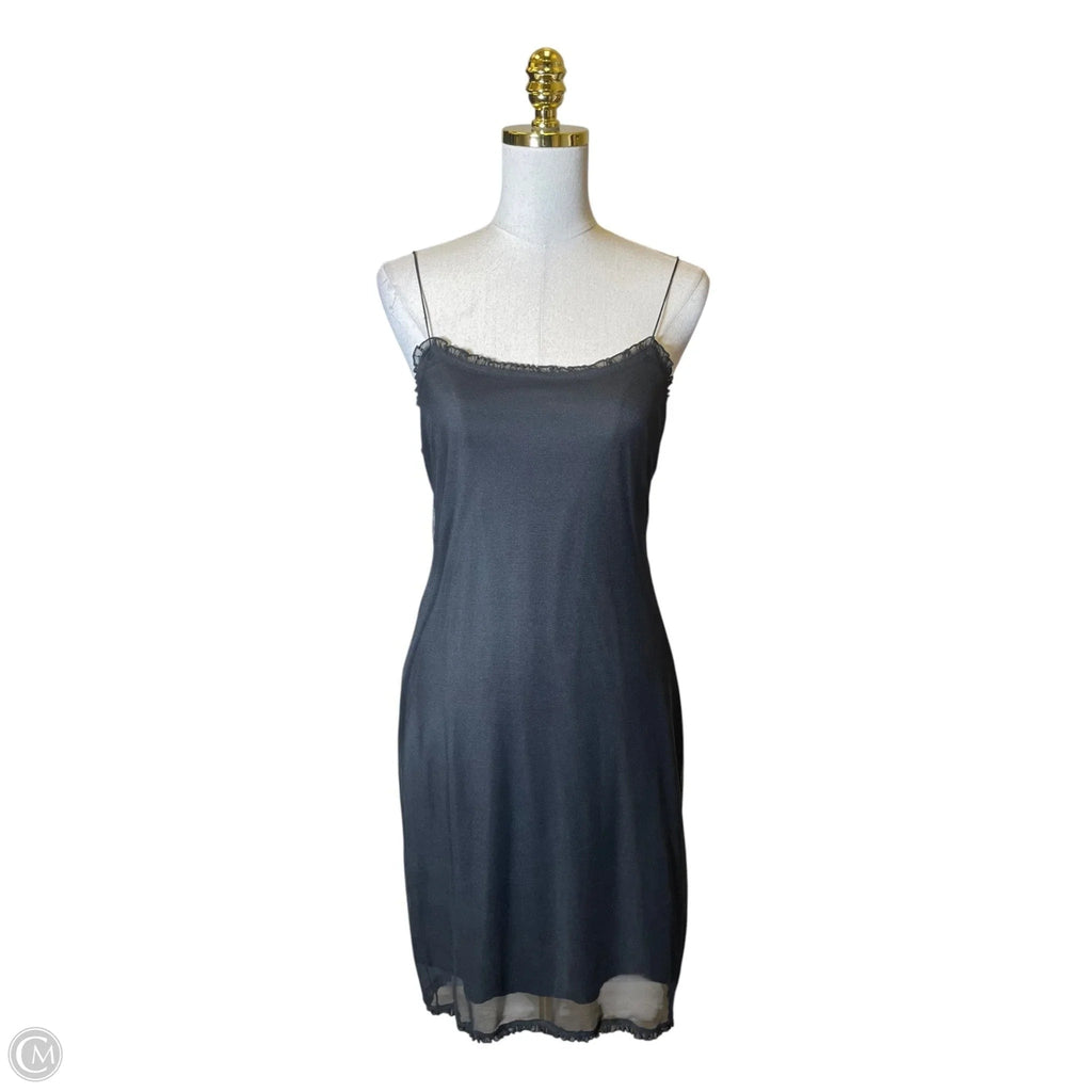 Dress Casual Midi By Ralph Lauren In Black, Size: L