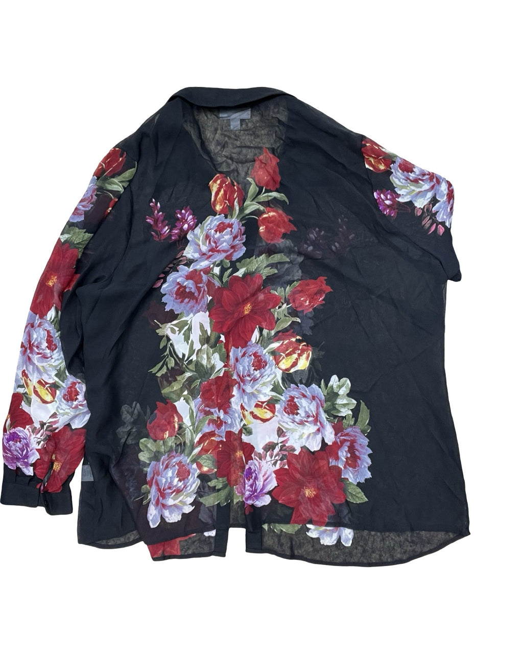 Top Ls By Dressbarn In Floral Print, Size:3X