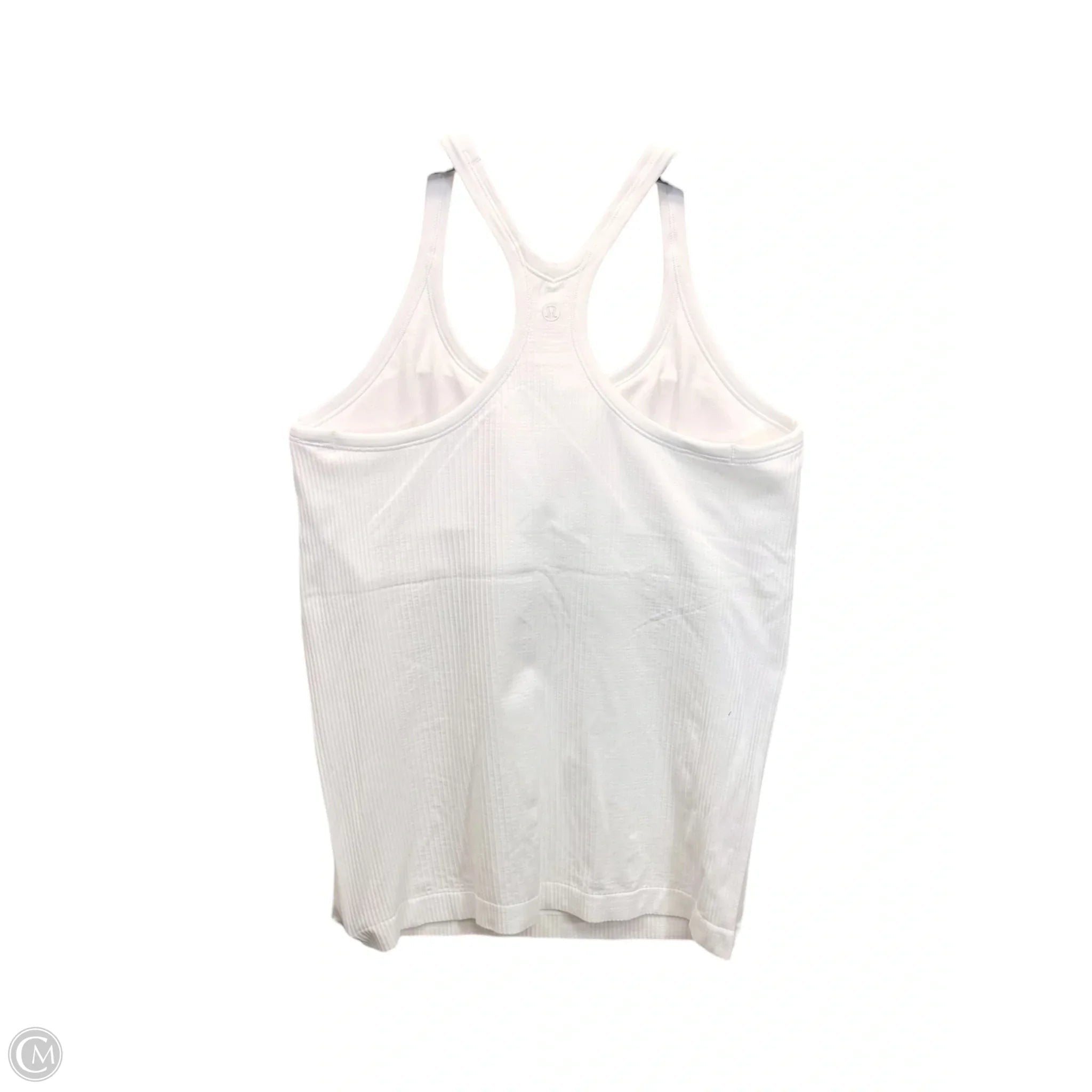 Athletic Tank Top By Lululemon In White, Size: 12