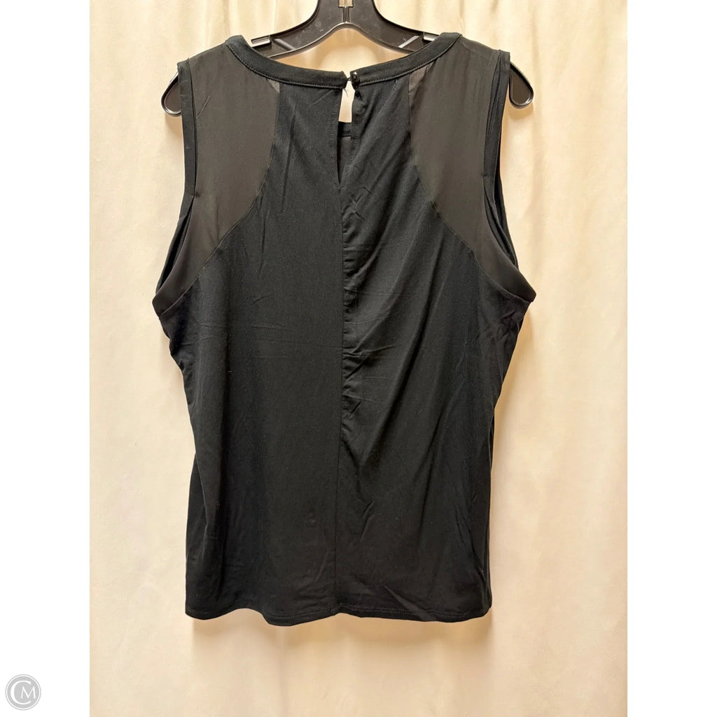 Top Sleeveless By Maurices In Black, Size: Xl