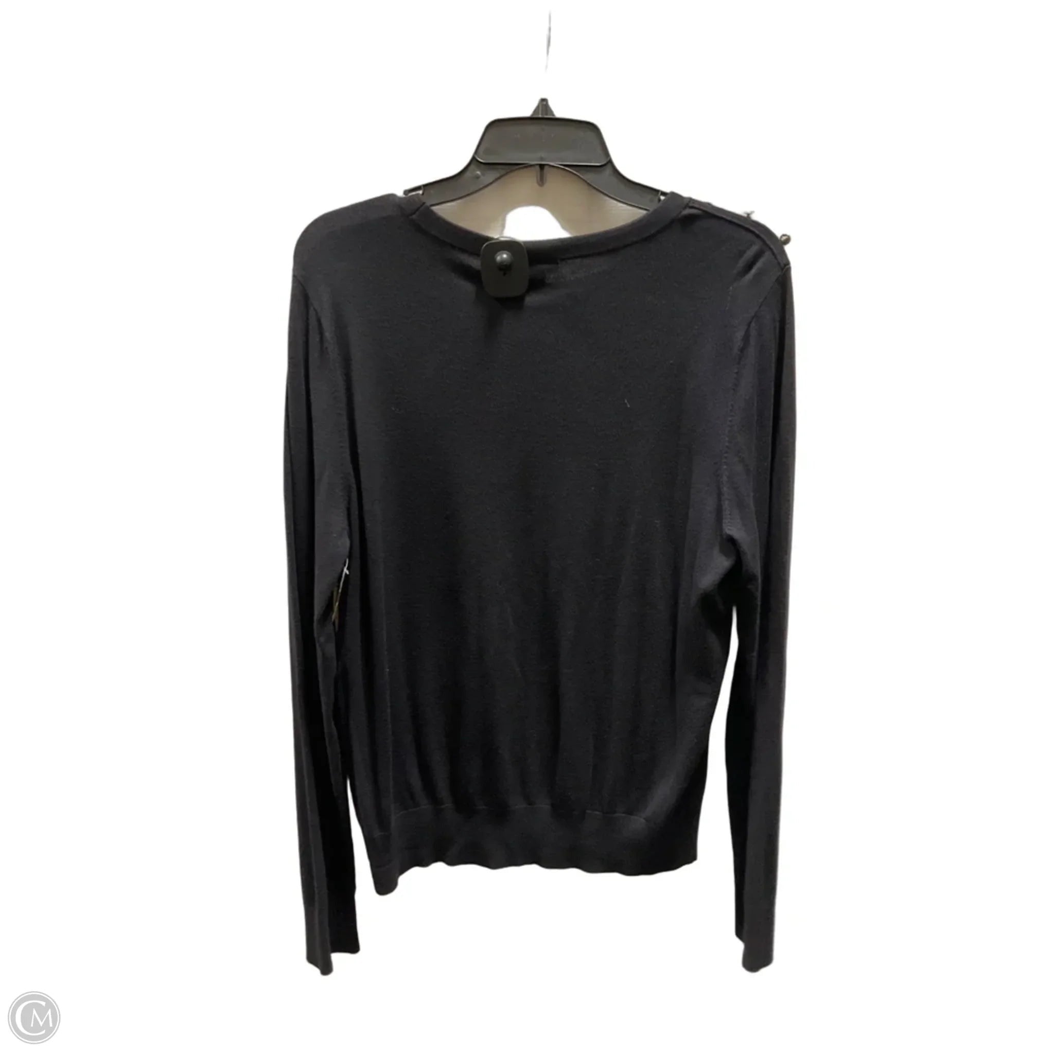 Top Long Sleeve By Ann Taylor In Blue, Size: L