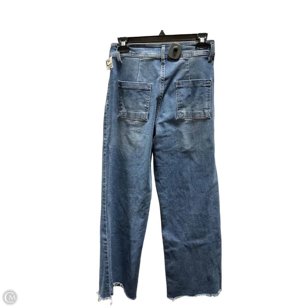 Jeans Wide Leg By Oat In Blue, Size: 2