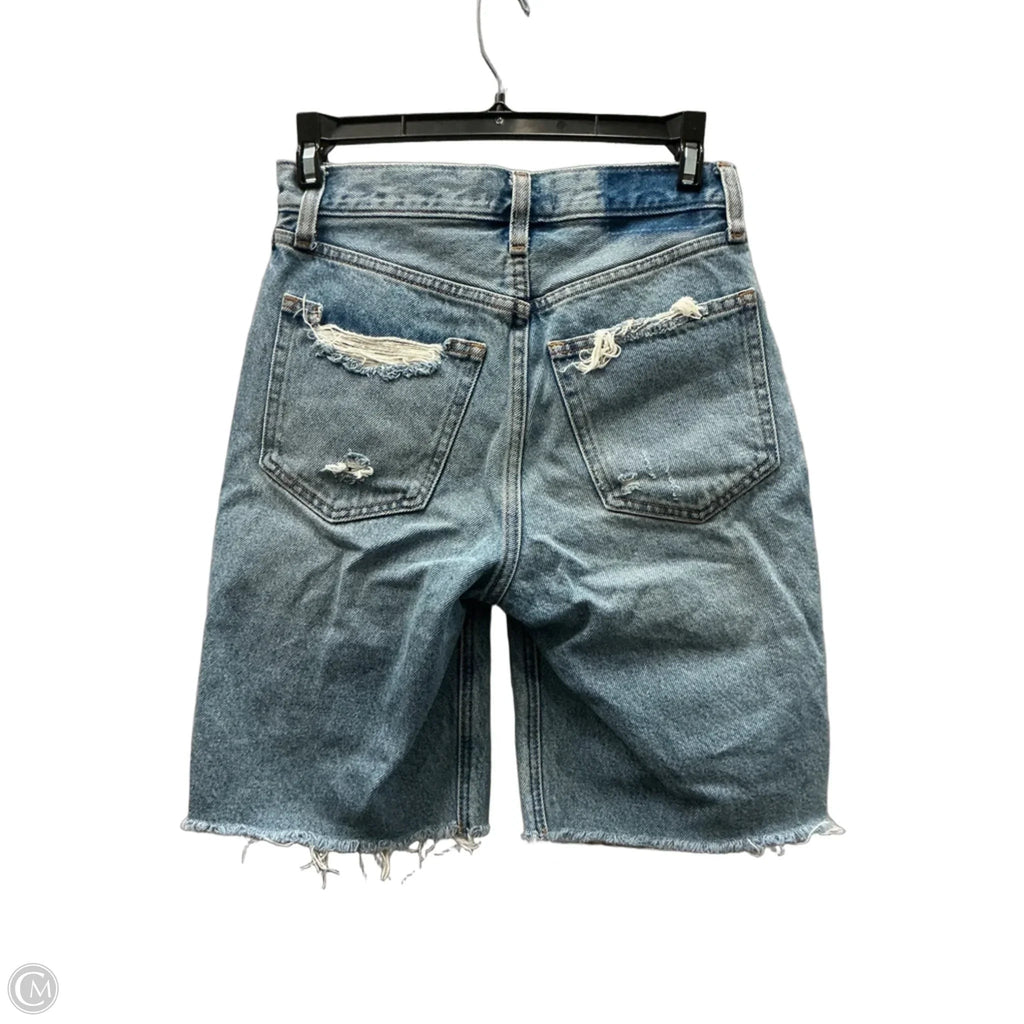 Shorts By Abercrombie And Fitch In Blue Denim, Size: 0