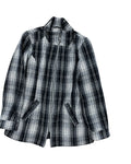 Jacket Shirt By Faded Glory In Black & White, Size:L
