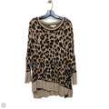 Top Long Sleeve By New Directions In Animal Print, Size: 1x