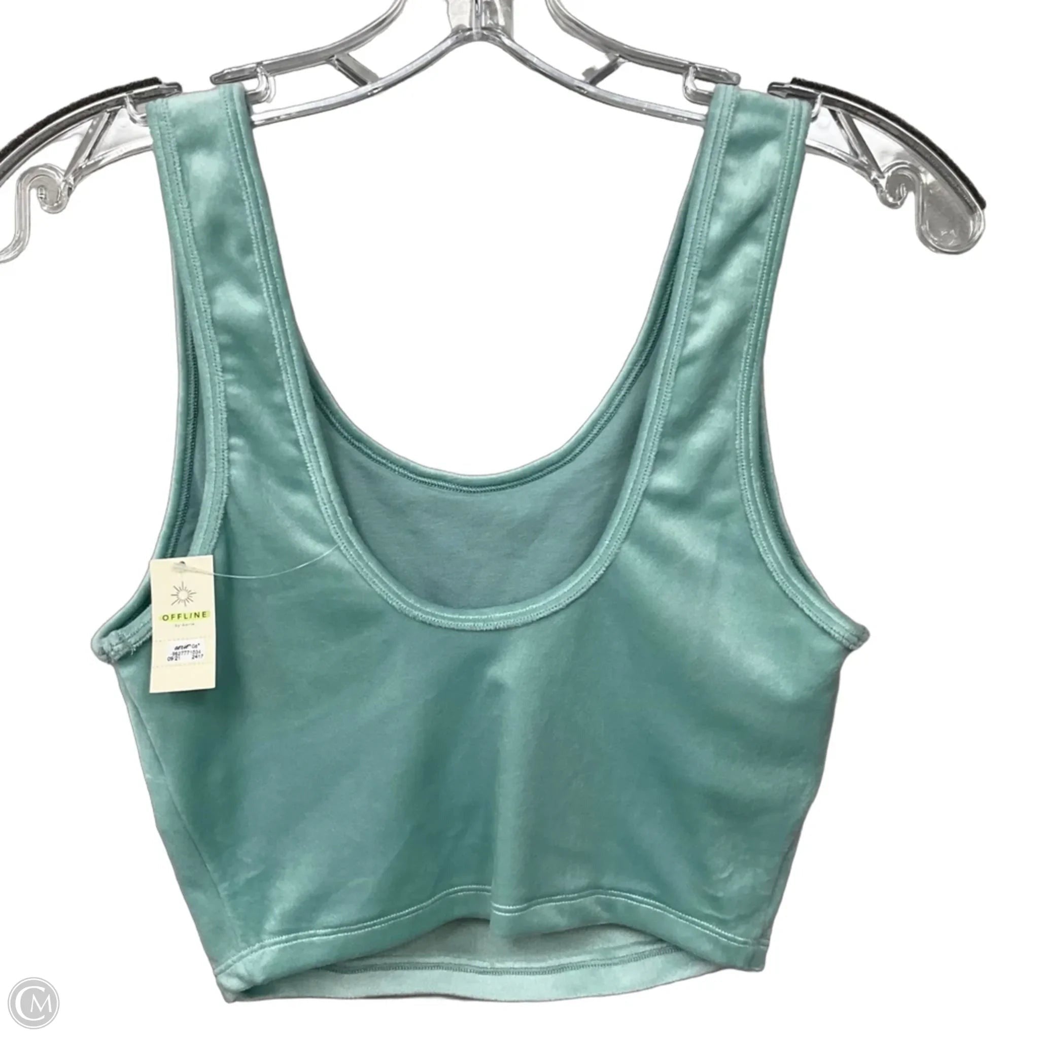 Top Sleeveless Basic By Aerie In Teal, Size: L