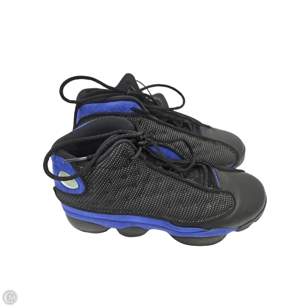 Shoes Sneakers By Nike In Black & Blue, Size: 8.5