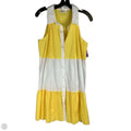 Dress Casual Short By Eliza J In Yellow, Size: 10