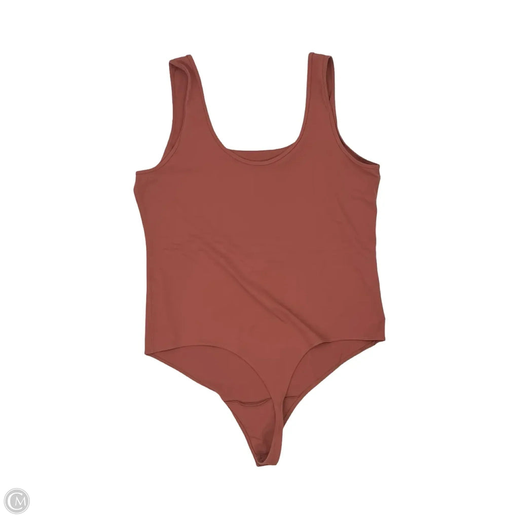 Bodysuit By Abercrombie And Fitch In Orange, Size: Xxl