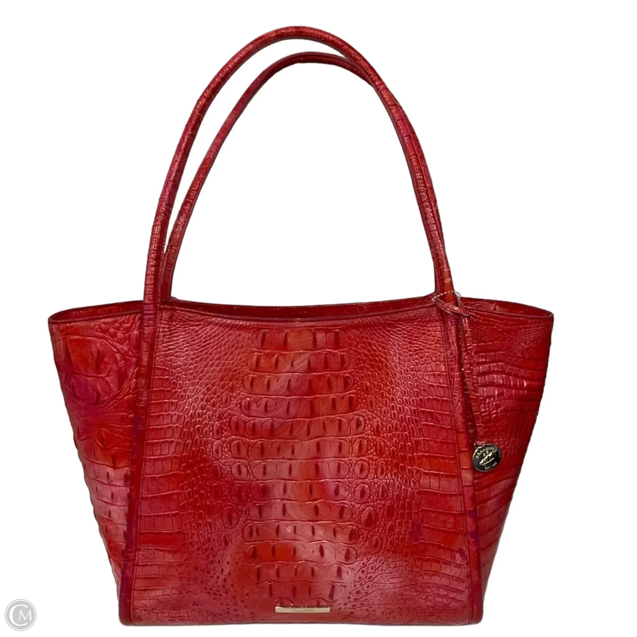 Handbag Designer By Brahmin, Size: Large