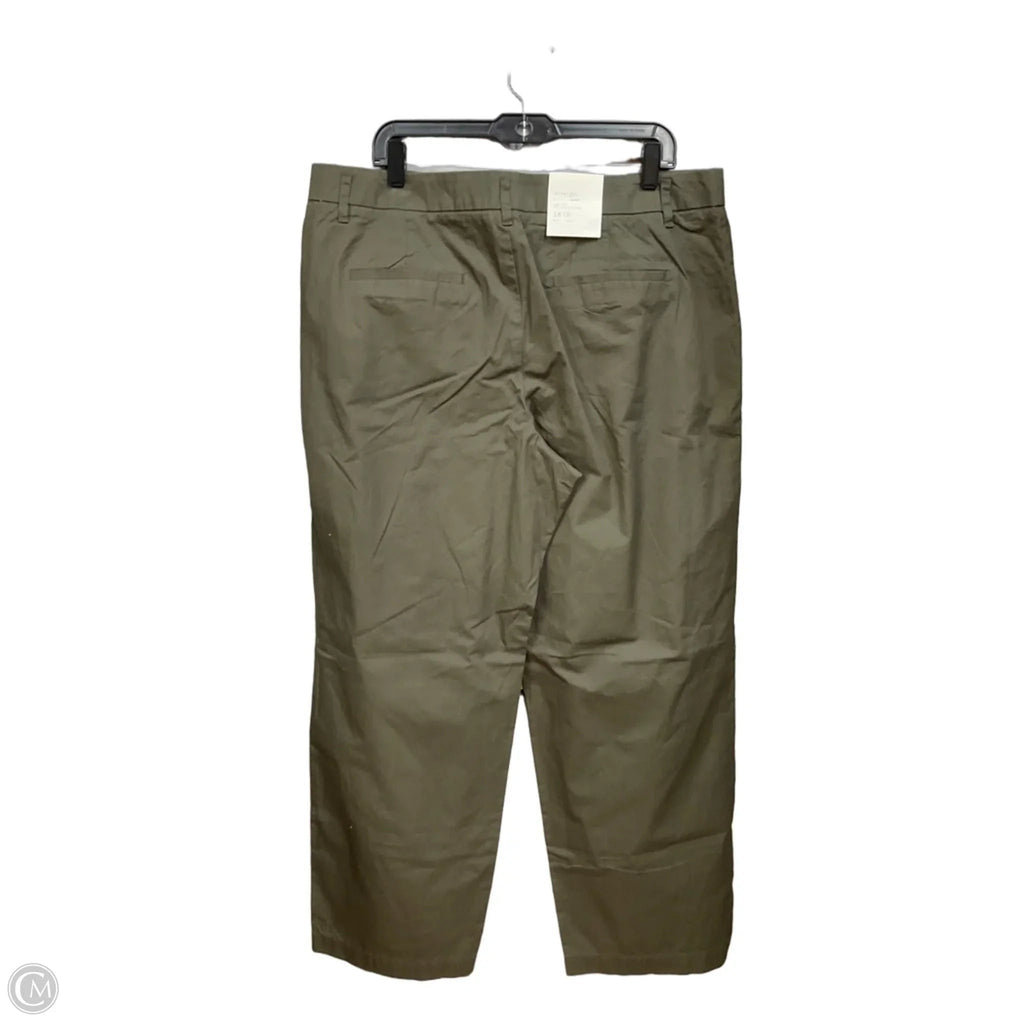Pants Chinos & Khakis By A New Day In Green, Size: 16