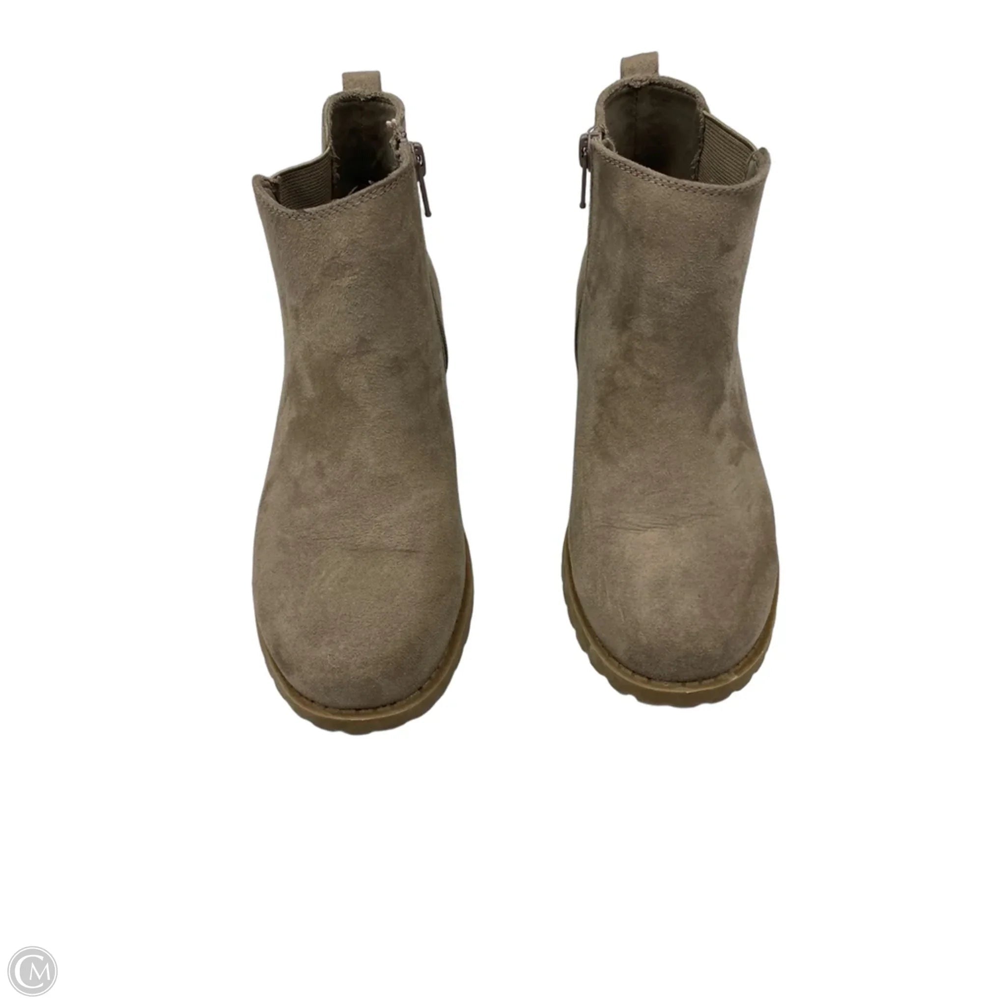 Boots Ankle Flats By Sonoma In Taupe, Size: 6.5