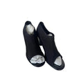 Sandals Heels Block By Calvin Klein In Black, Size: 6.5