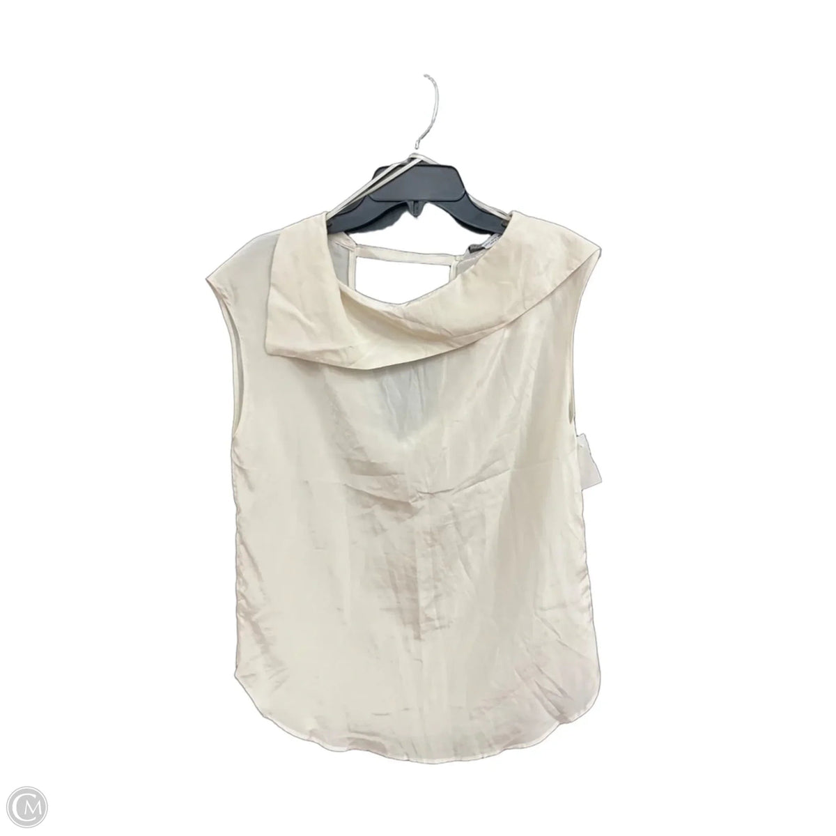 Top Sleeveless By Zara In Cream, Size: Xs