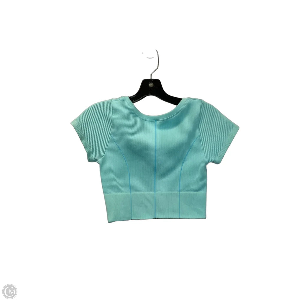 Top Short Sleeve By Offline By Aerie In Blue, Size: S