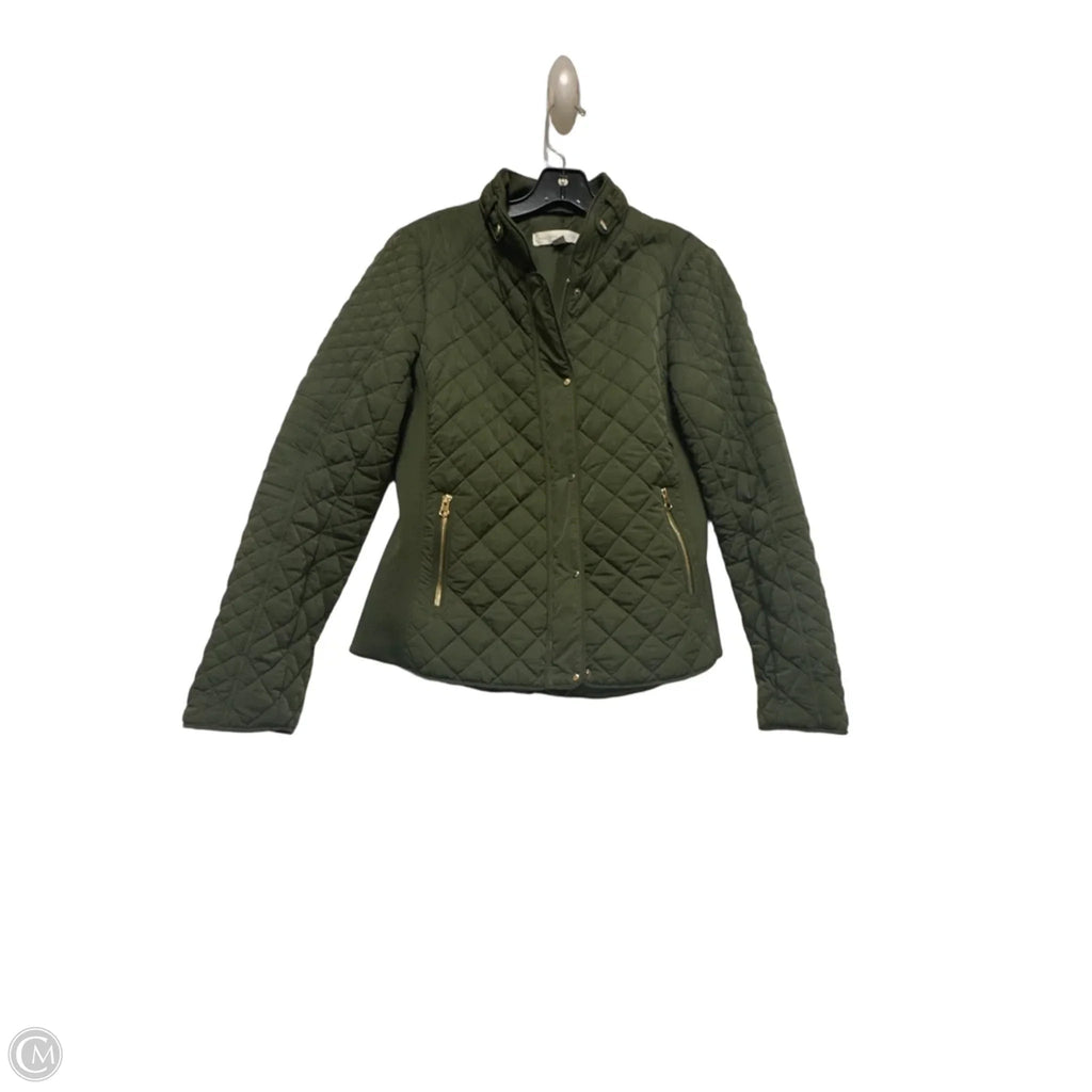 Jacket Puffer & Quilted By New York And Co In Green, Size: M