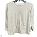 Sweater Cardigan By Fresh Produce In Taupe, Size: Xl