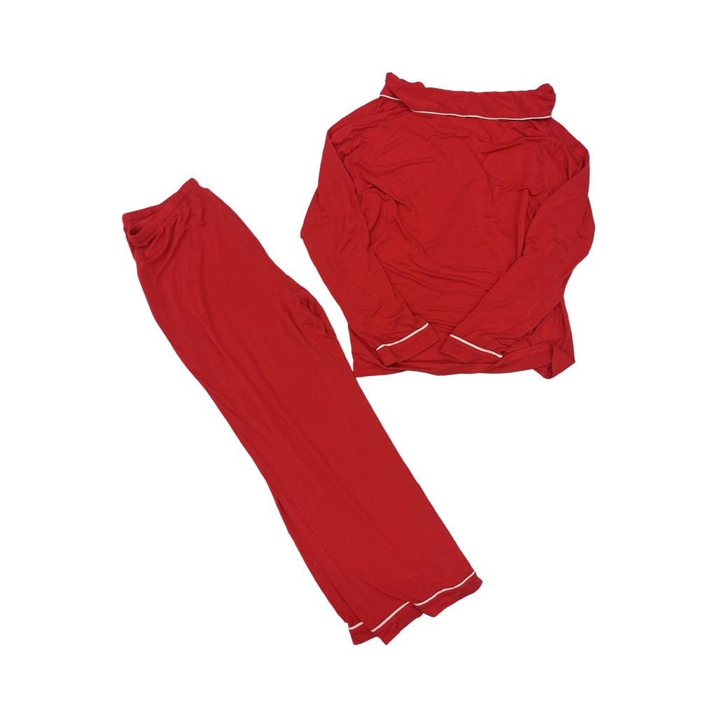 Pajamas 2Pc By J. Crew In Red, Size:L