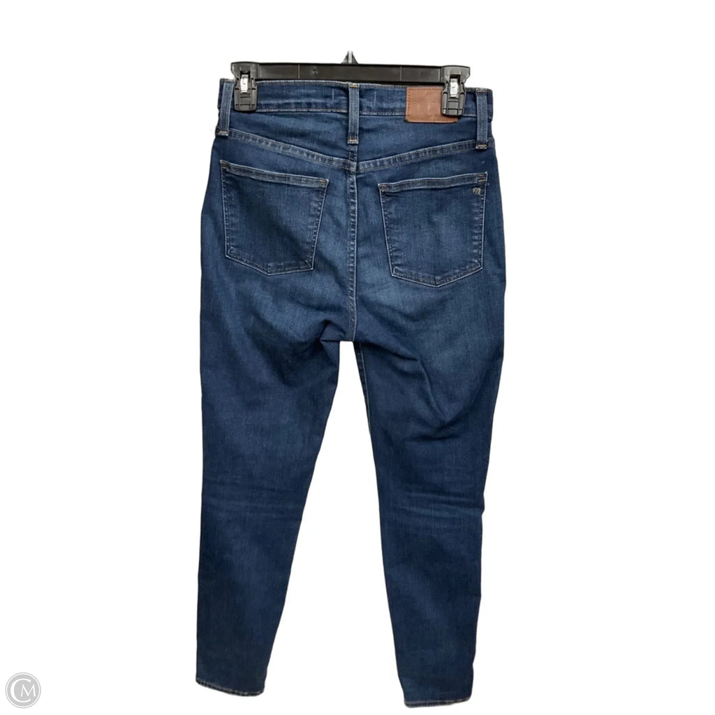 Jeans Skinny By Madewell In Blue Denim, Size: 2