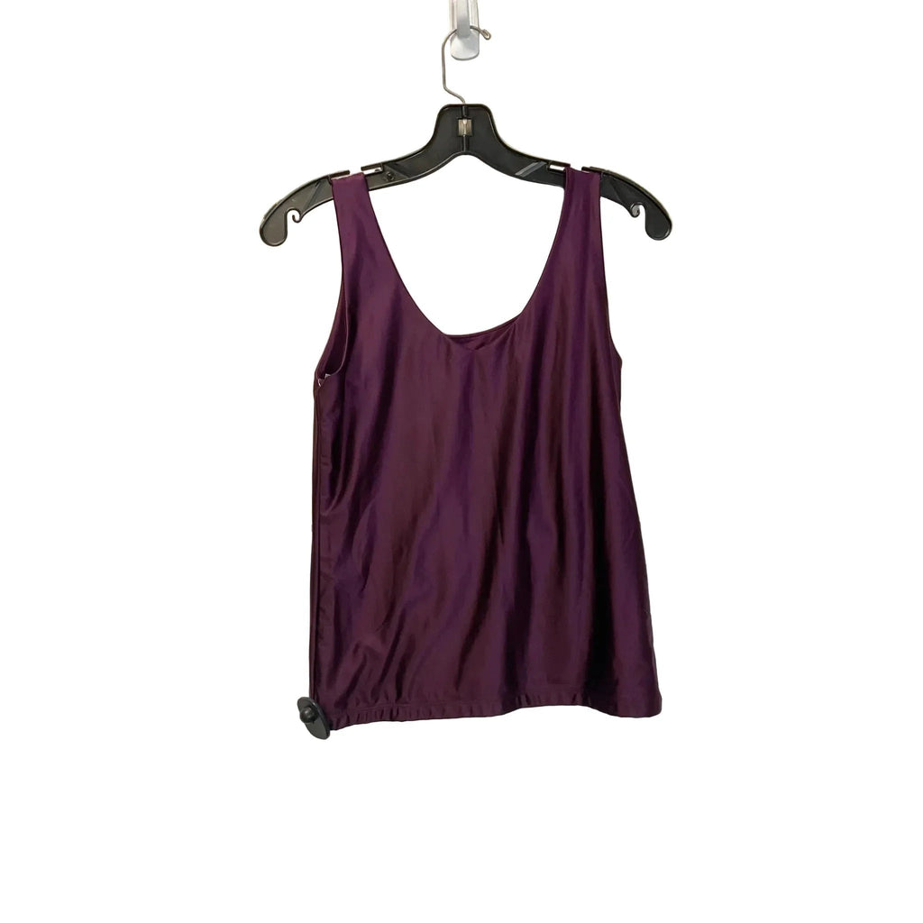 Top Sleeveless Basic By Tahari In Purple, Size: M