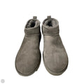 Boots Ankle Flats By Ugg In Grey, Size: 10