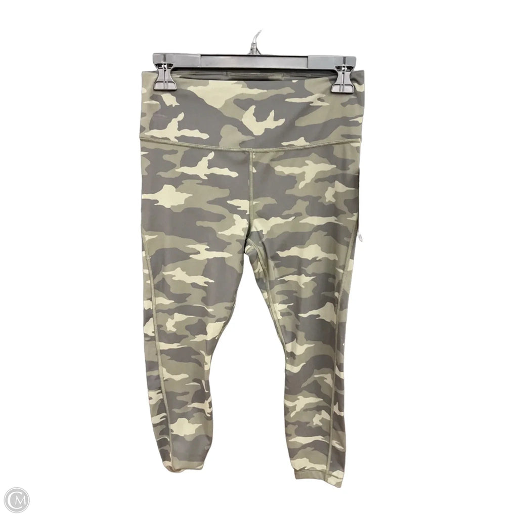 Athletic Leggings By Athleta In Camouflage Print, Size: S