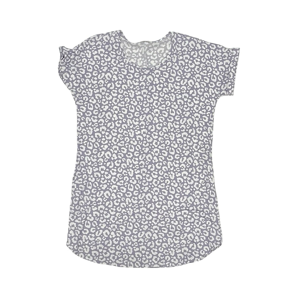 Dress Casual Short By Clothes Mentor In Purple & White, Size:S