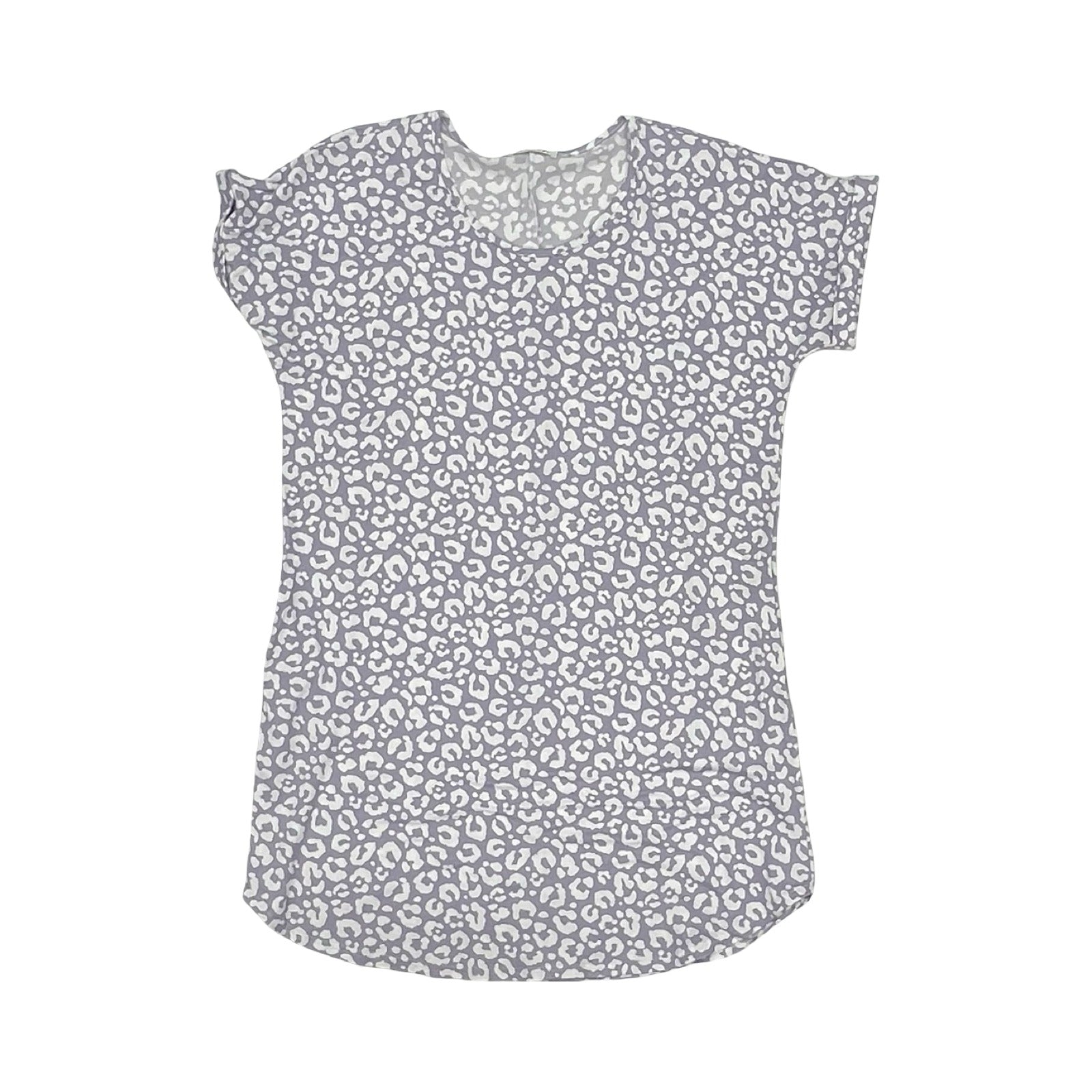 Dress Casual Short By Clothes Mentor In Purple & White, Size:S