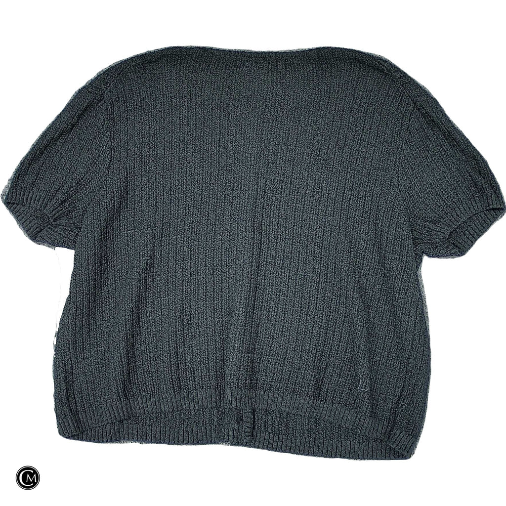 Sweater Cardigan By A New Day In Black, Size: 3x