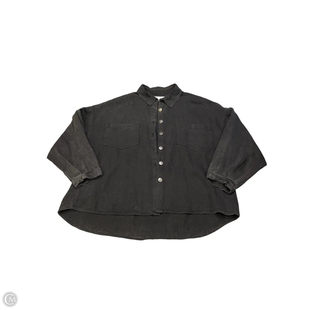 Jacket Denim By By Together In Black, Size: M