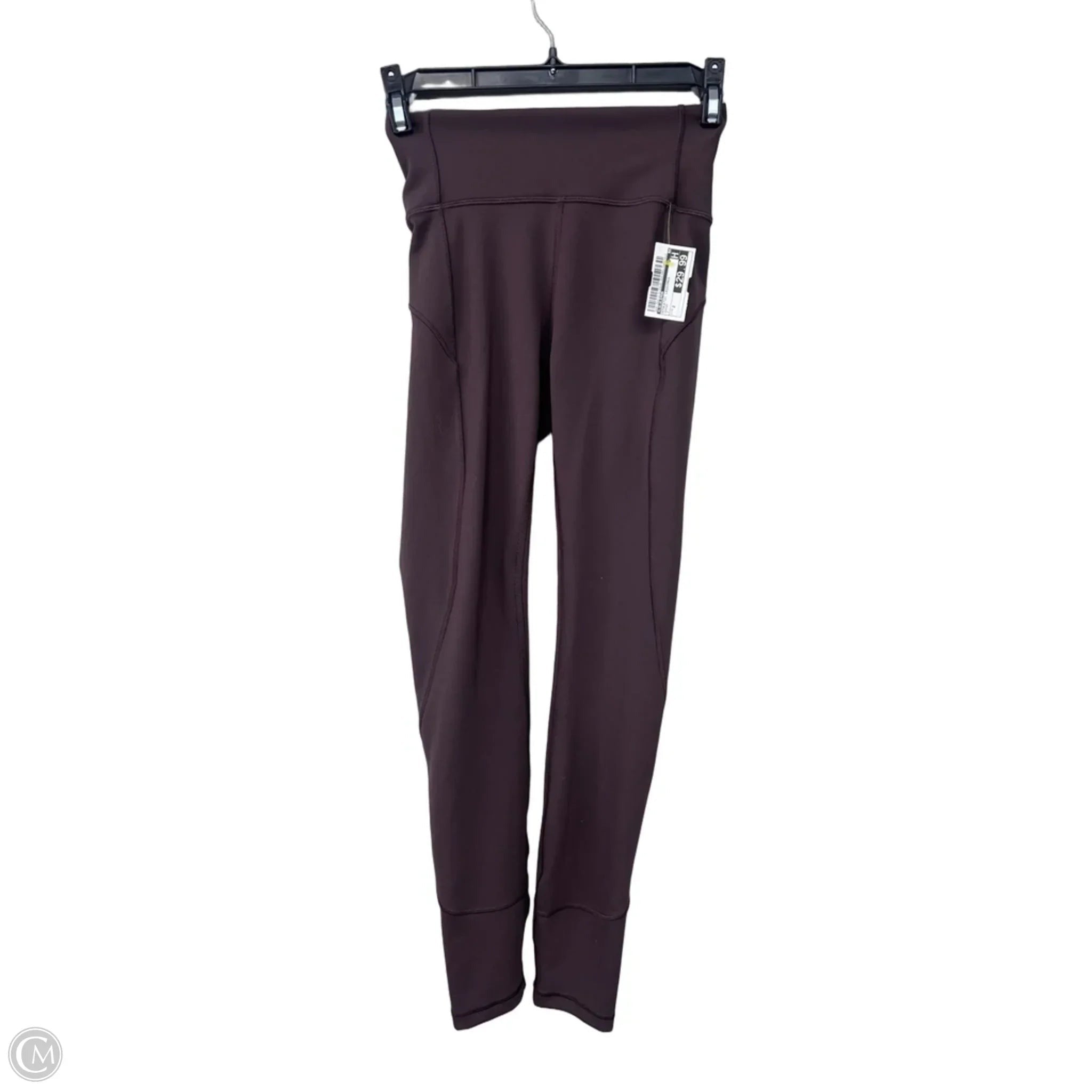 Athletic Leggings By Lululemon In Brown, Size: 2