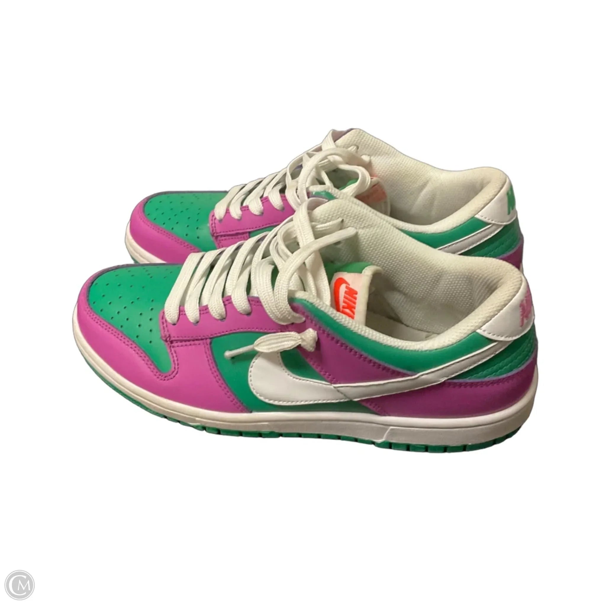 Shoes Athletic By Nike In Green & Purple, Size: 8.5
