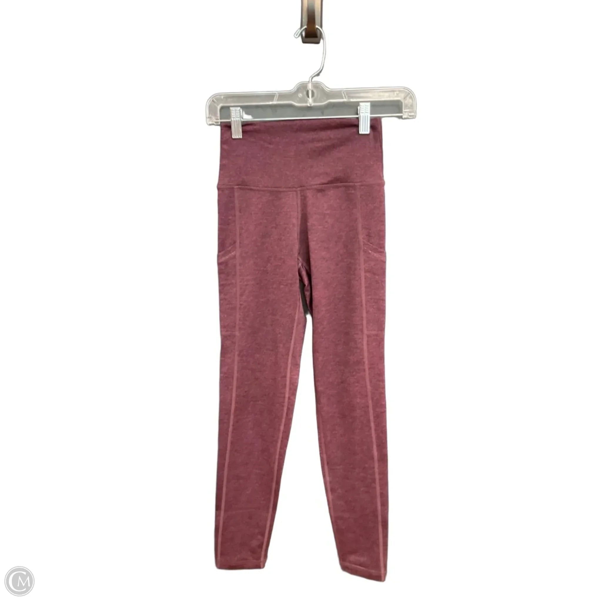 Athletic Leggings By Aerie In Purple, Size: Xs