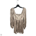 Dress Party Midi By Abercrombie And Fitch In Silver, Size: S