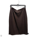 Skirt Luxury Designer By St John Collection In Brown, Size: M
