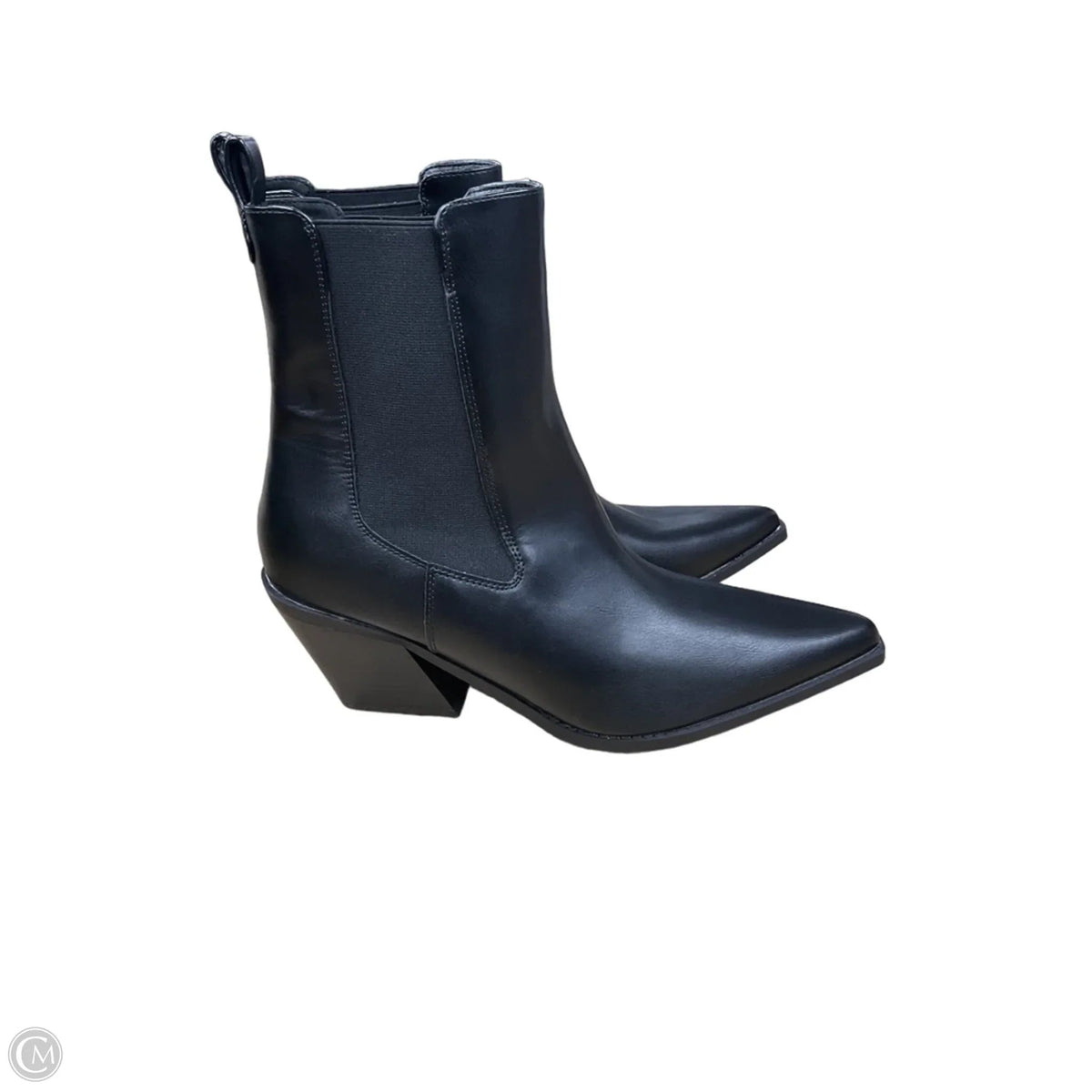 Boots Ankle Heels By Ophelia Roe In Black, Size: 11