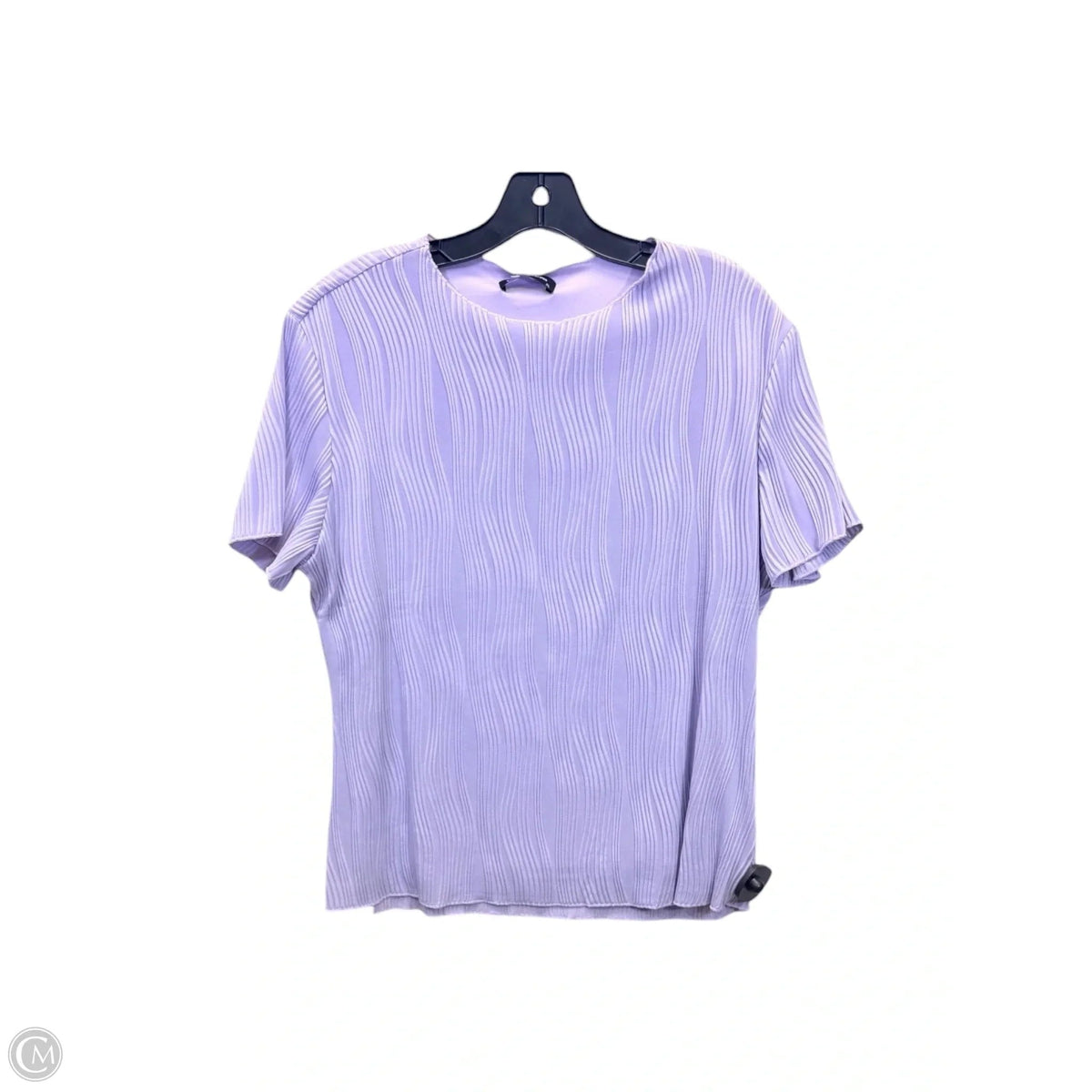 Top Short Sleeve By Prettygarden In Purple, Size: Xl