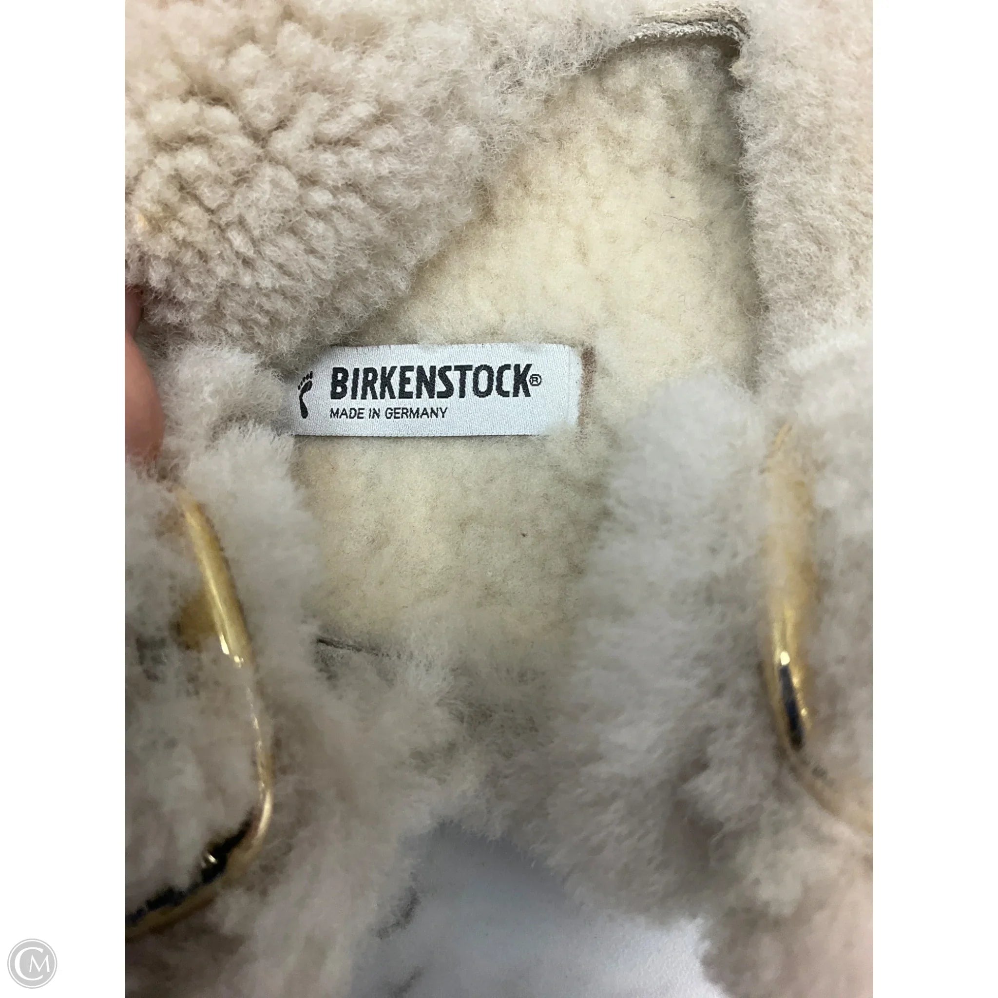 Slippers By Birkenstock In Cream, Size: 9