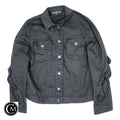 Jacket Denim By Abound In Black Denim, Size: M