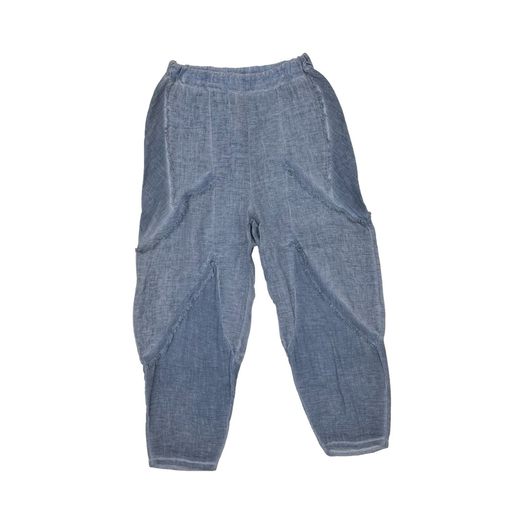 Pants Linen By Clothes Mentor In Blue, Size:S