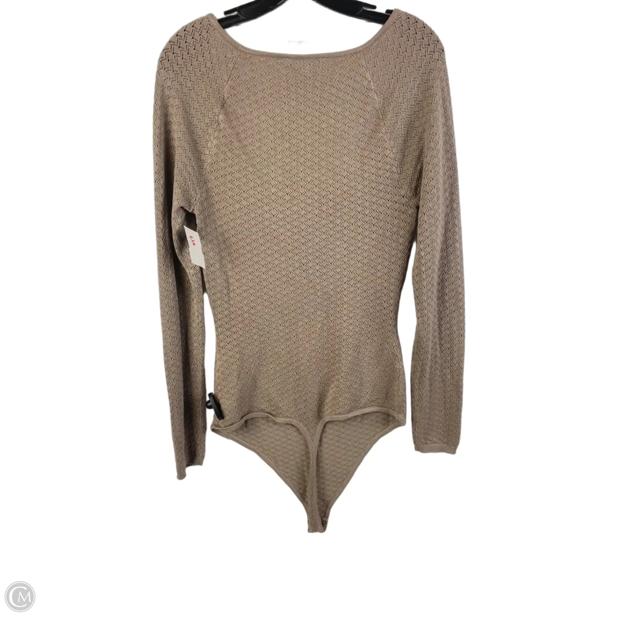 Bodysuit By Abercrombie And Fitch In Taupe, Size: M