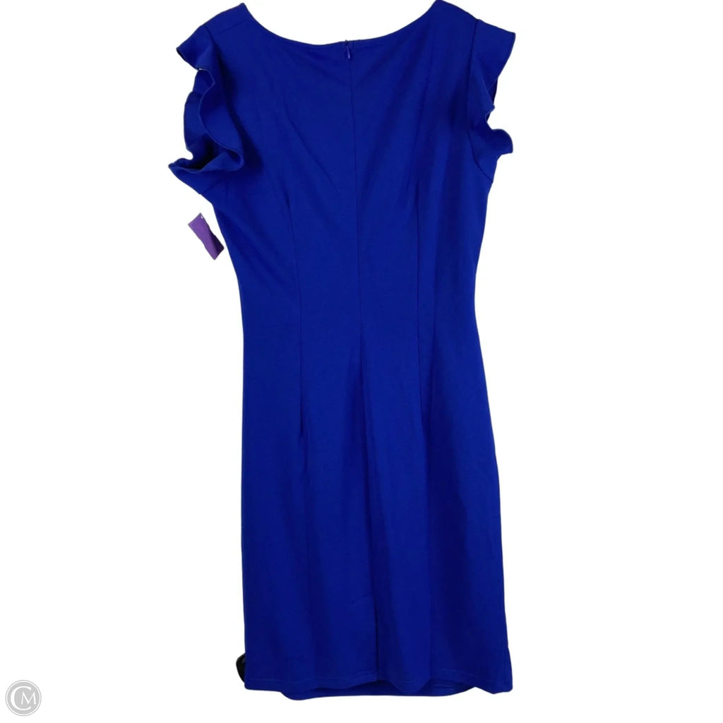 Dress Work By Clothes Mentor In Blue, Size: Xl