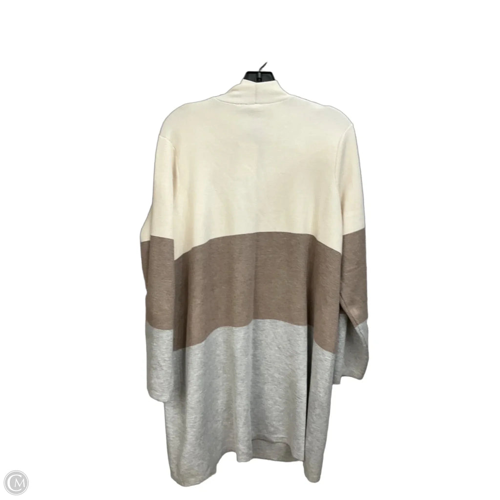 Cardigan By Cyrus In Striped Pattern, Size: 2x