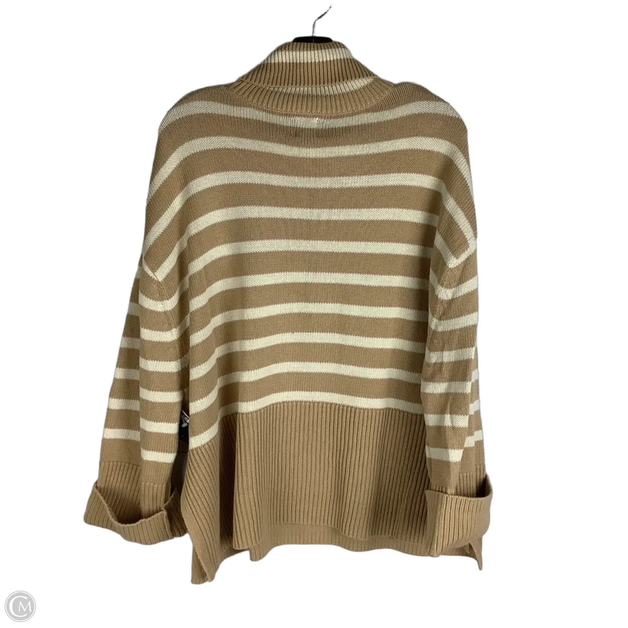 Sweater By Gap In Cream, Size: L